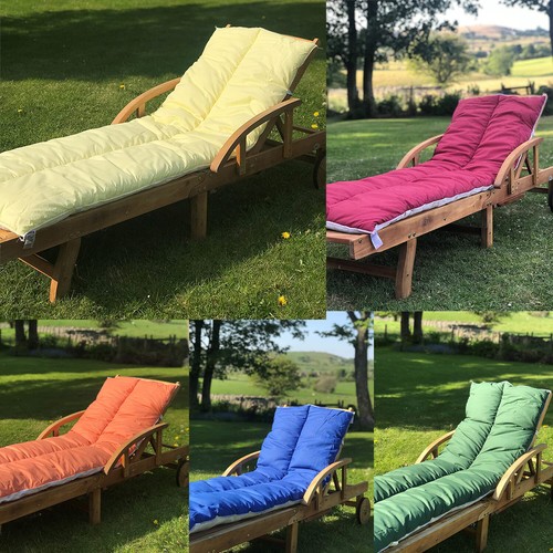 Sun lounger cushion topper - sun,