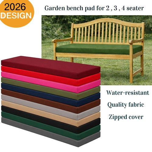 Outdoor garden cushion bench - outdoor,