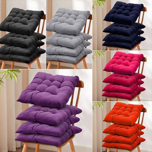 Chair seat pad cushions - pad, tie