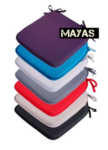 Thick fabric chair cushion - fabric,