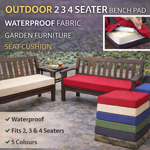Waterproof garden bench - bench, patio
