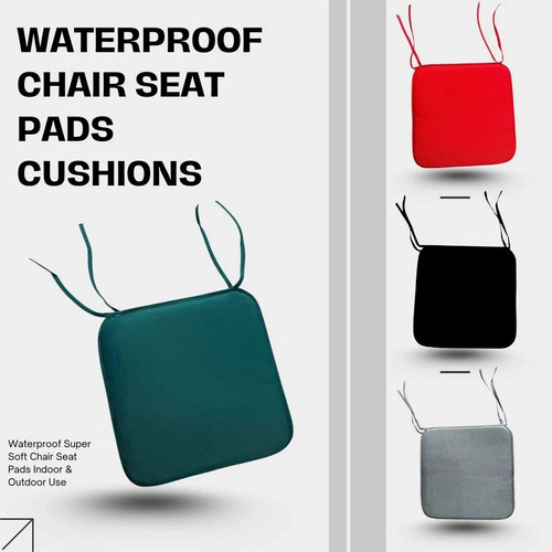 Waterproof chair cushions - chair, tie
