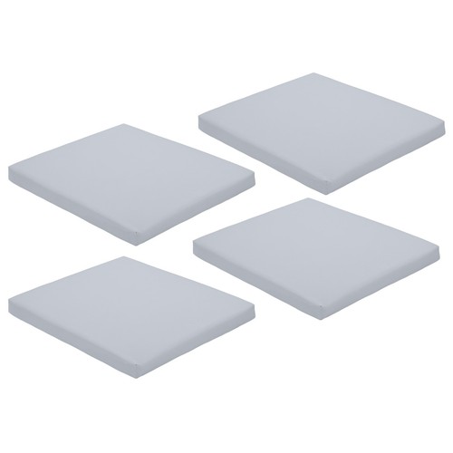 Grey chair seat pad - seat,