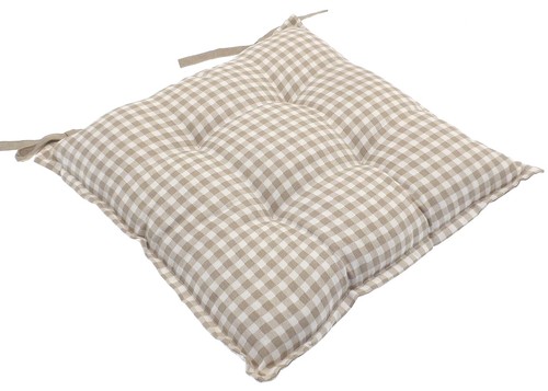Gingham waterproof seat pad - gingham,
